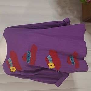 Vtg. Alfredos Wife pullover top